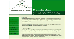 Desktop Screenshot of gracestoration.org